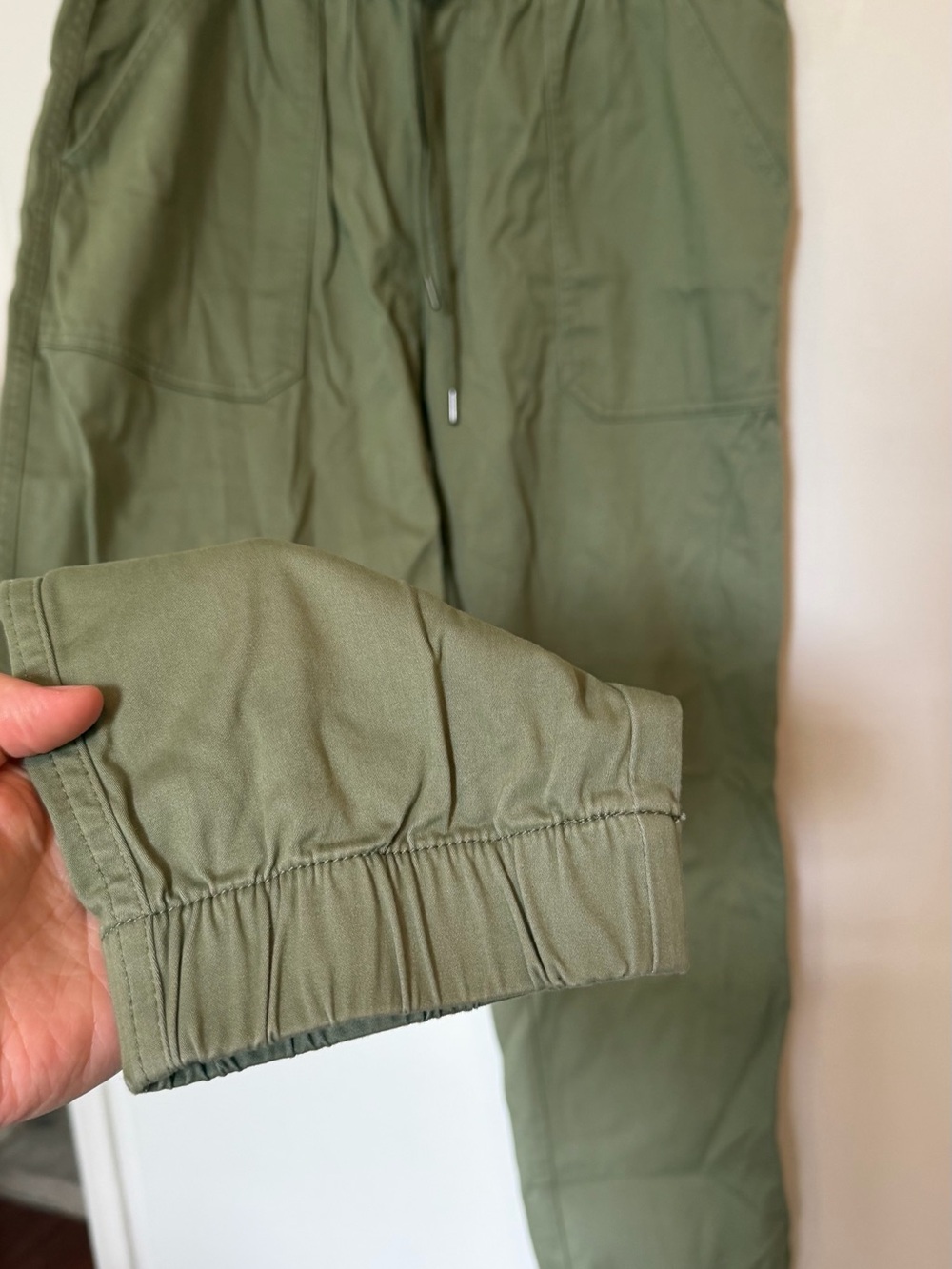 C&C California Olive Drawstring Track Joggers